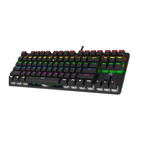 Teclado Gamer Hp Gk Black Mec Nico Rgb Espa Ol Playcenter