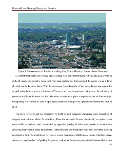 Modern Urban Planning Theory And Practice PDF