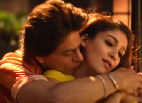 Jawan Shah Rukh Khan And Nayanthara Exude Scintillating Romance In