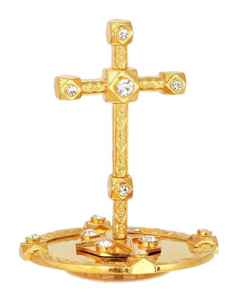 Mitre Cross 10 Gold Istok Church Supplies Corp