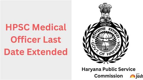 Hpsc Medical Officer Recruitment 2023 Last Date Extended Check