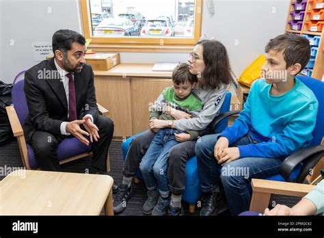 La Premi Re Ministre Humza Yousaf S Adresse Aux R Fugi S Ukrainiens