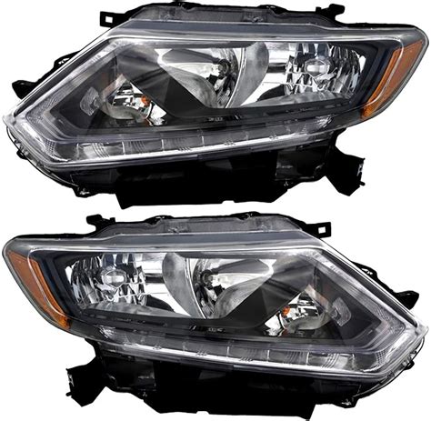 Amazon Compatible With Nissan Rogue Headlights Lamps Set