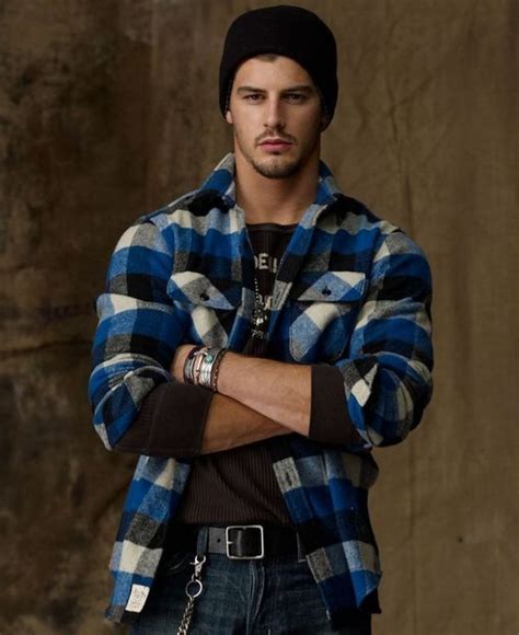 Randy Wantmore Adlı Kullanıcının Hot Men Plaid Shirts Panosundaki Pin