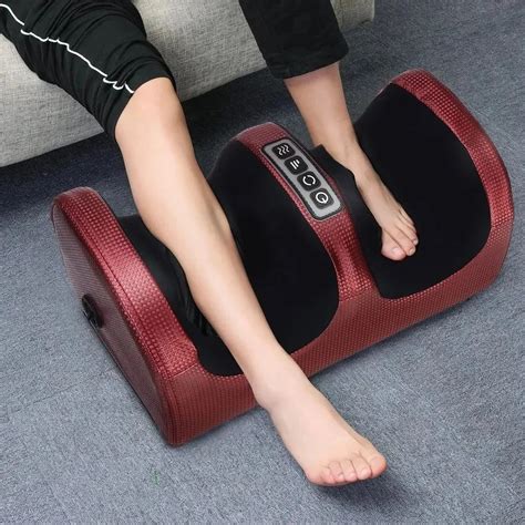 Electric Foot Massager Shiatsu Kneading Deep Tissue Relax Heated Roller