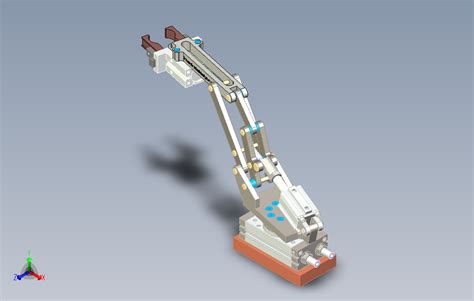 取放机构模型solidworks模型图纸下载 懒石网