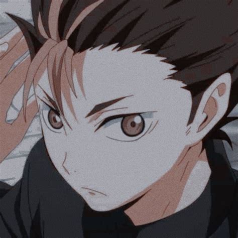 Nishinoya Icon Dxzaichu Haikyuu Anime Anime Nishinoya