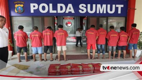 Barang Bukti 1 3 Ton Narkoba Polda Sumut Tuntut Mati 22 Pengedar