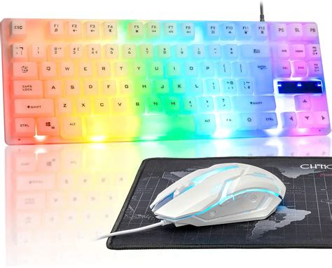 Amazon Gaming LED Keyboard Mouse Headset And Mousepad Bundle