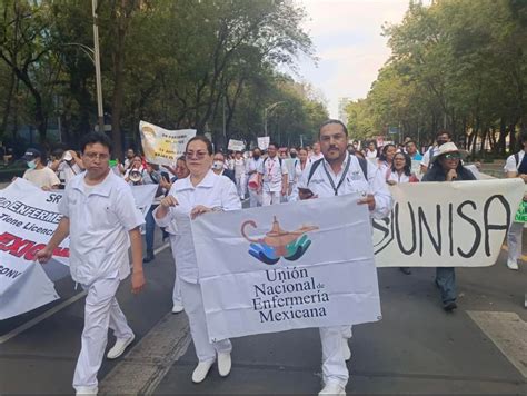 Enfermeras Convocan A Protestar Por Salarios Del Imss Bienestar