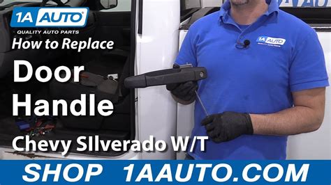 How To Replace Door Handle 2007 13 Chevy Silverado Work Truck 1a Auto