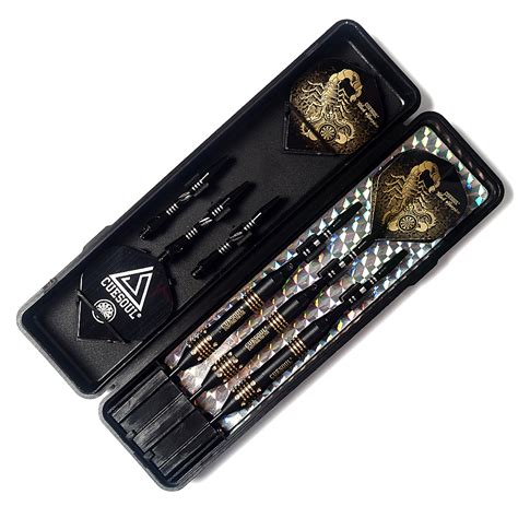 Cuesoul Black Scorpion Gram Steel Tip Brass Darts