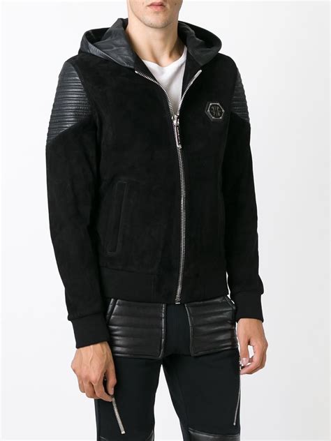 Philipp Plein Diamond Skull Jacket In Black For Men Lyst