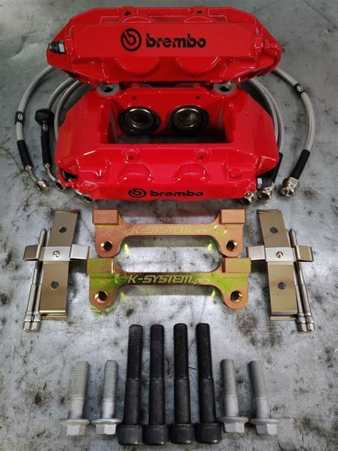 Hyundai I N Brembo Pot Conversion Kit Red Clio Rs