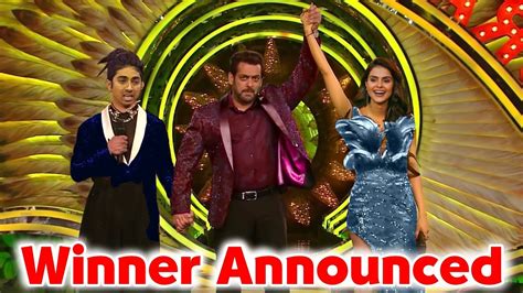 Winner Announced Bigg Boss 16 Winner Name MC Stan Winner Shiv