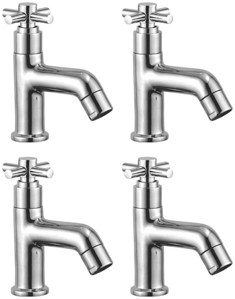 Buy Drizzle Pillar Cock Corsa Brass Set Of 4 Online At Low Prices In