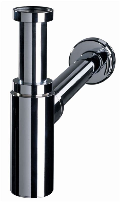 Wirquin Siphon De Lavabo Design En Laiton Chrom Lineis Avec Tube De