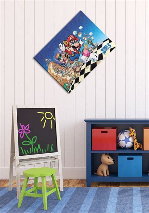 Super Mario Bros 3 Art Obraz na płótnie Galeria Dekoracji ArtLoft pl