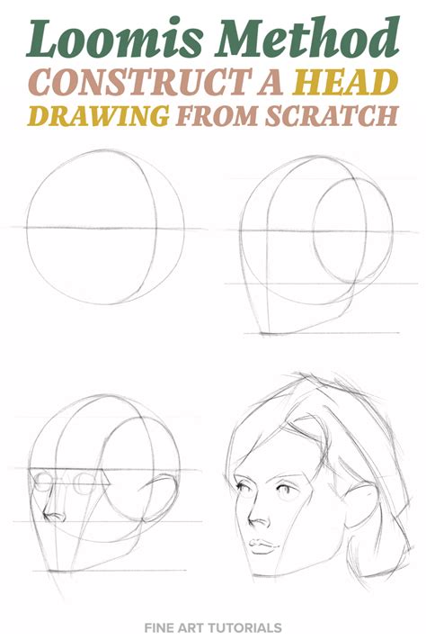 How To Draw Faces At A 3 4 S Angle Using The Loomis Method Artofit