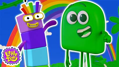 🌈 Rainbow Maths With The Numberblocks And Colourblocks 🌈 Learn To