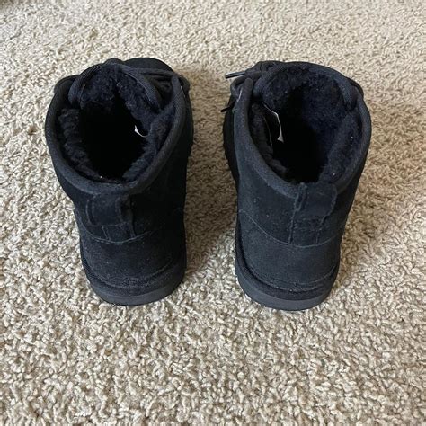 ugg neumel boots size women’s US 7 all black... - Depop