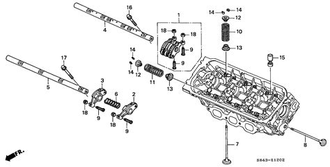 2022 Honda Insight Motion Assy Lost Arm Rocker Valve 14820 P8A