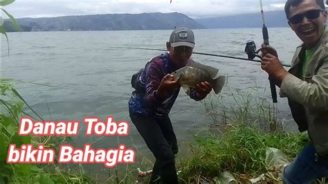 Buruan Mancing Danau Toba Sedang Banjir Ikan Nila Youtube