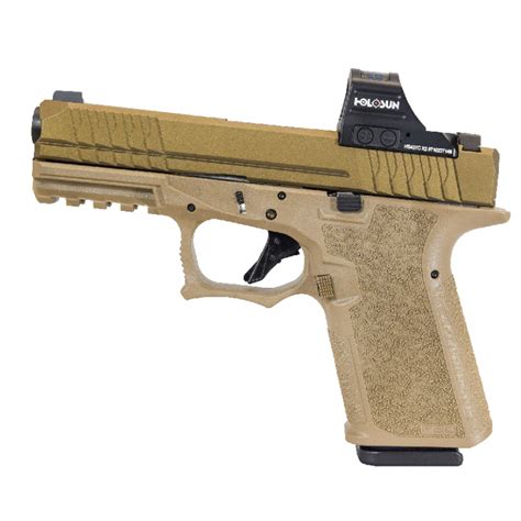 Tss Custom P80 Complete Pistol Pfc9 G19 Fde With Optics Texas Shooter S Supply