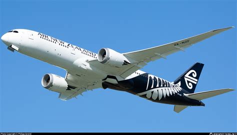 ZK NZF Air New Zealand Boeing 787 9 Dreamliner Photo By Philipp Greiml