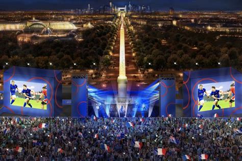 Coupe Du Monde De Rugby Une Fan Zone Place De La Concorde à Paris