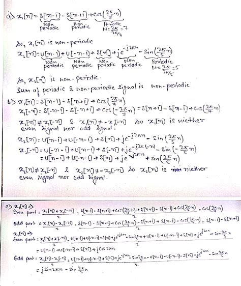 [solved] Q1 Consider The Following Signals 2 N X [n] 8[n 1] 8[n 1] Course Hero