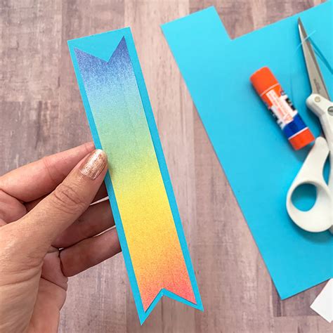 Easy Rainbow Diy Bookmark With Tassel The Country Chic Cottage