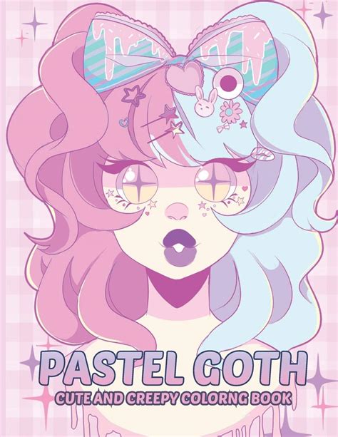 Buy Pastel Goth Cute And Creepy Coloring Book Pastel Goth Kawaii