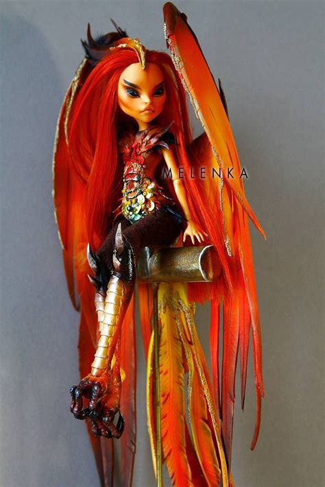 Fiery Harpy By Melenka On DeviantArt Dark Beauty Monster High