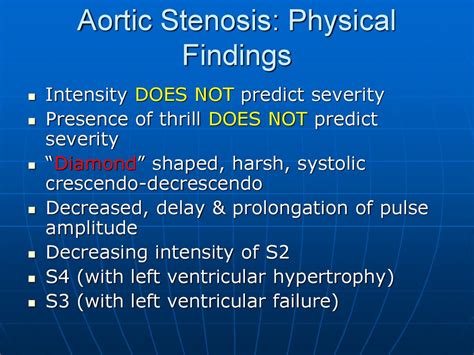 Aortic Stenosis Online Presentation