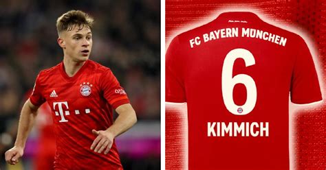 OFFIZIELL Joshua Kimmich Wird Ab Sofort Das Trikot Mit Der Nummer 6 Tragen