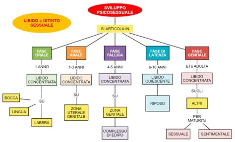 SVILUPPO PSICOSESSUALE DSA Study Maps