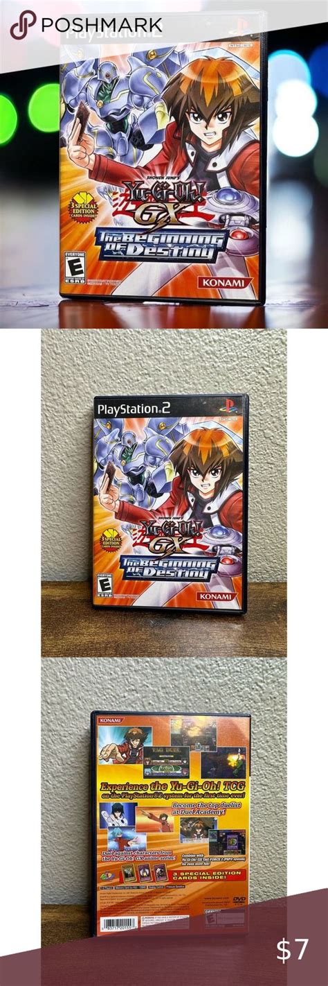 Yu Gi Oh GX The Beginning Of Destiny PlayStation 2 PS2 Case Only