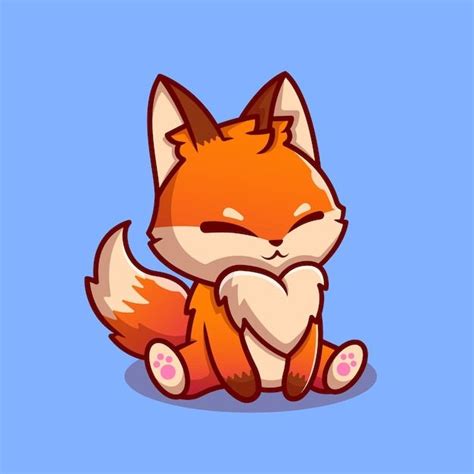 How to draw a cute fox easy – Artofit