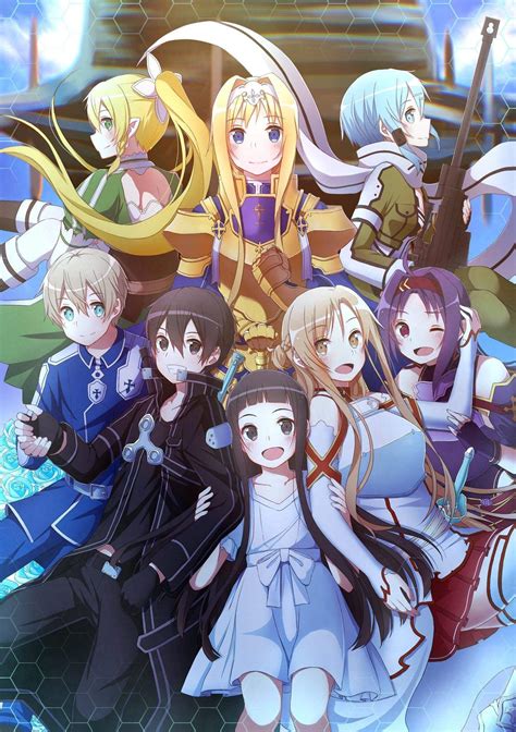 Sword Art Online Main Characters Nn Anime Amino