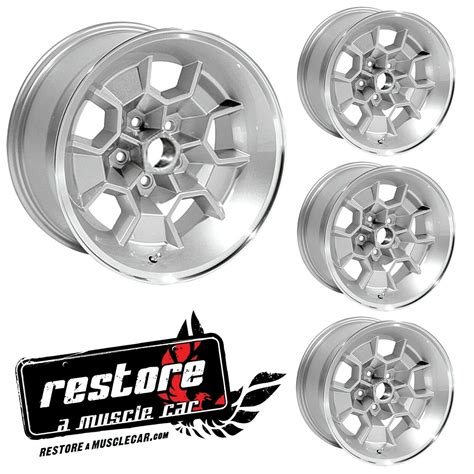 17x9 Honeycomb Cast Wheels Pontiac Gto Trans Am Firebird Set Of 4