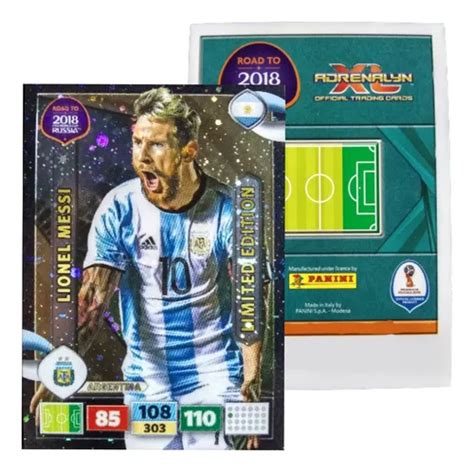 Tarjeta Limited E Lionel Messi Road To Rusia Panini Meses Sin