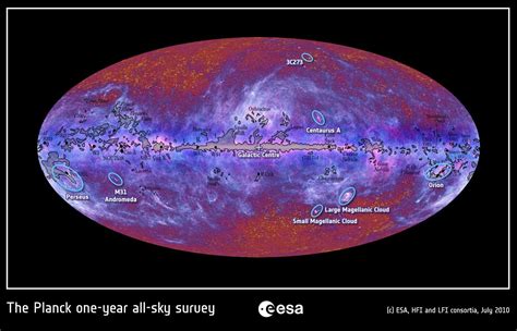 ESA's Planck reveals spectacular new map of the early Universe