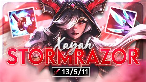 New Patch The Stormrazor Navori Build O Full Xayah Gameplay Youtube