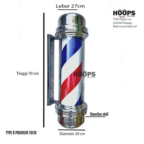 Jual Lampu Barbershop Barberpole Premium T Shopee Indonesia