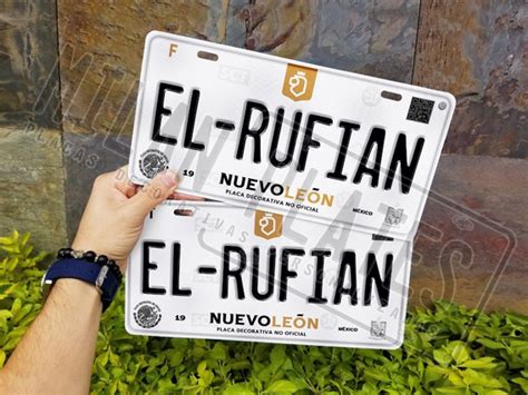 Placas De Automovil Antiguas De Nuevo Leon Mercadolibre