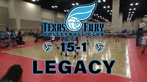 17 Tour Of Texas Qualifier TX Fury 15 Legacy Vs TCVA 15 White YouTube