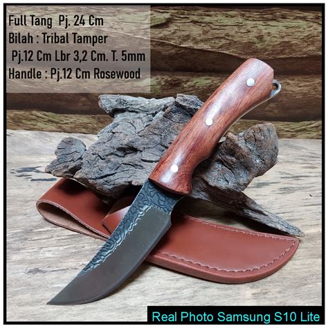 Jual Pisau Berburu Camping Outdoor Survival Koleksi Hunting Knife