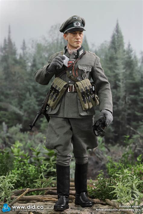 Pedido Figura Winter Wwii German Wh Infantry Oberleutnant Marca Did