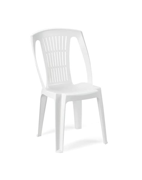 Silla Resina Monobloc Stella Sin Brazos Stella Blanco